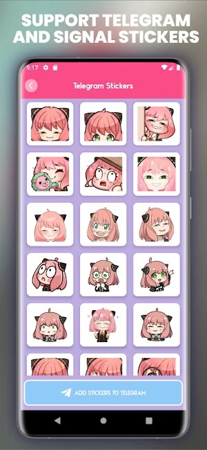 Anya Forger Stickers For WA Screenshot 3