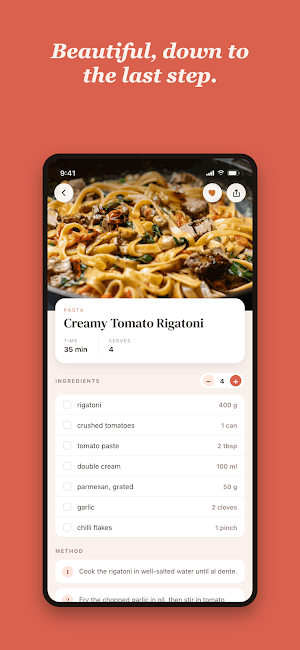 Recepta - Recipes & Cookbooks Screenshot 1