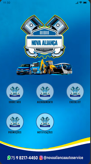 Aliança App Center Screenshot 2