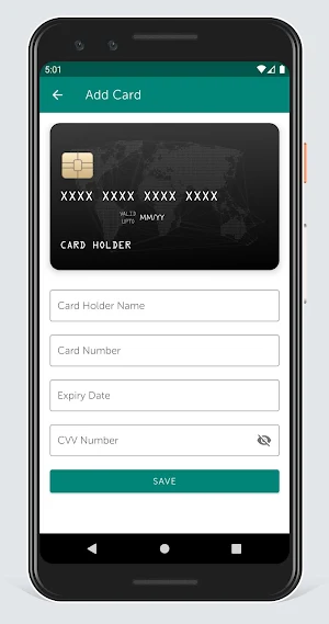 Cards Holder Screenshot 1