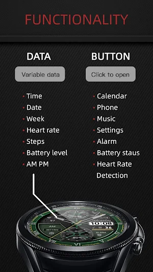 ZKin Watch Face Eye Protection Screenshot 1