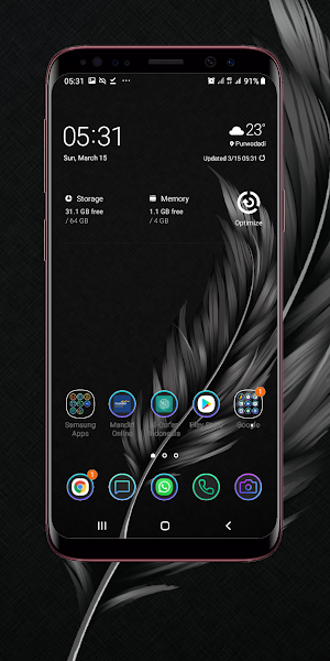 Feathers Wallpaper Screenshot 0