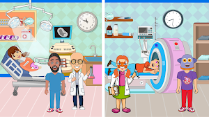 Pretend Play in Hospital: Fun Town Life Story Screenshot 0