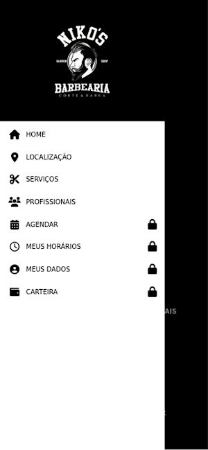 Nikos Barbearia Screenshot 1