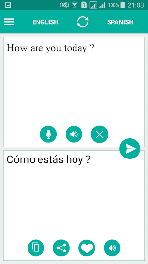 Spanish English Translator Screenshot 2