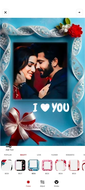 Love photo frame Screenshot 0