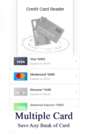 NFC : Credit Card Reader (EMV) Screenshot 2
