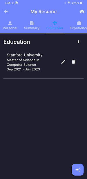 AI Resume Builder CV PDF Maker Screenshot 3