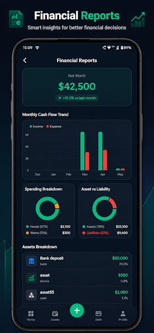 Wealth Tracker: Expense & AI Screenshot 3