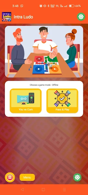 Intra Ludo - Lite Ludo App Screenshot 1
