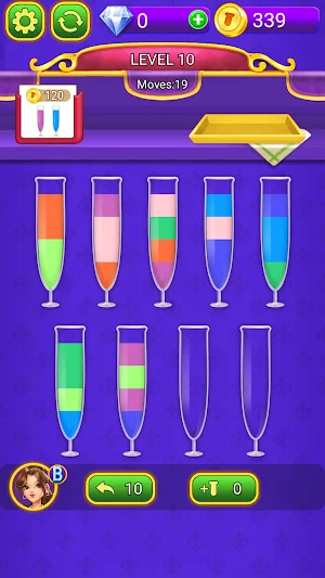 Soda Sort Club: Water Puzzle Screenshot 2