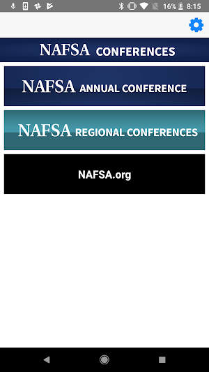 NAFSA Conferences Screenshot 0
