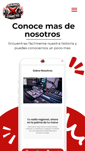 Radio X como tu Screenshot 2