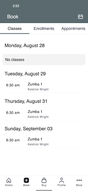 Groove Theory Fitness Screenshot 1