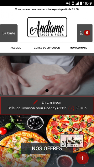 Andiamo Pizza Bruay Screenshot 1