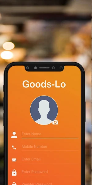 Goods-Lo Order Booking App Screenshot 1