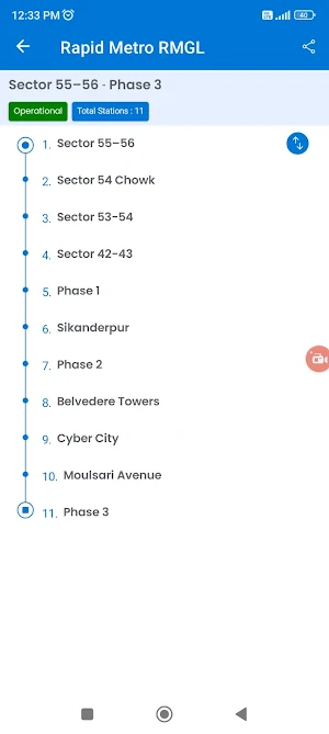 Delhi Metro Screenshot 3