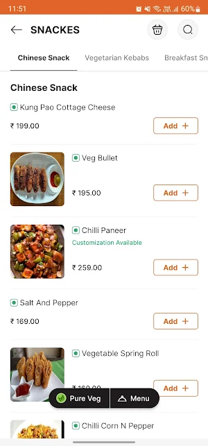 Gourmet Cafe & Bakery Screenshot 2