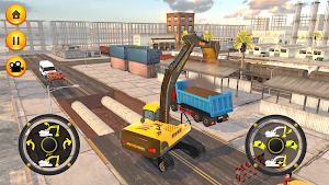 JCB Heavy Excavator Simulator Screenshot 0
