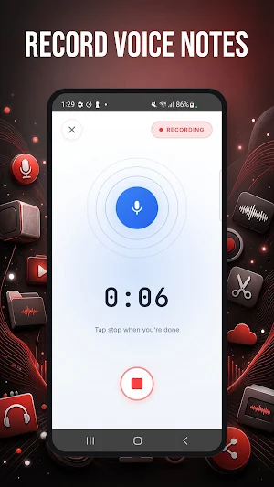 Voice Recorder: Smart Audio Screenshot 0