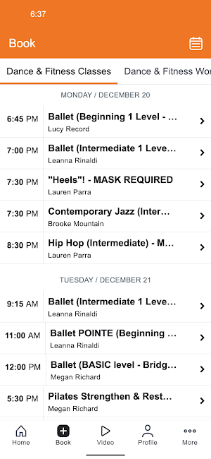 Ballet Austin Dance & Fitness Screenshot 1