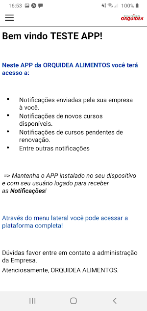Universidade Orquídea Screenshot 1