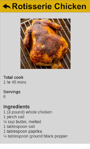 Chicken Recipes Screenshot 3