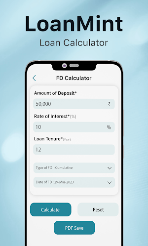 LoanMint : Loan EMI Calculator Screenshot 0