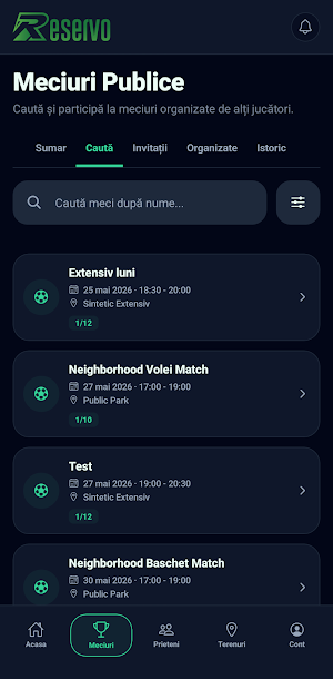 Reservo Screenshot 1