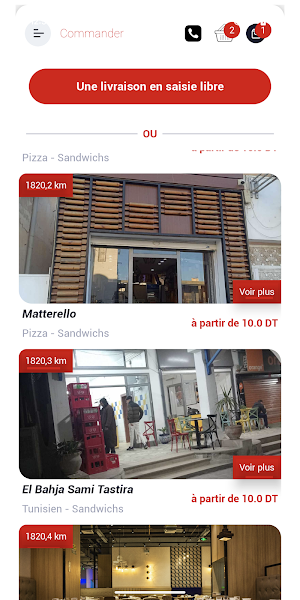 Transit Food Djerba Screenshot 2
