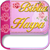Holy Bible and Christian Harp Women in portuguese