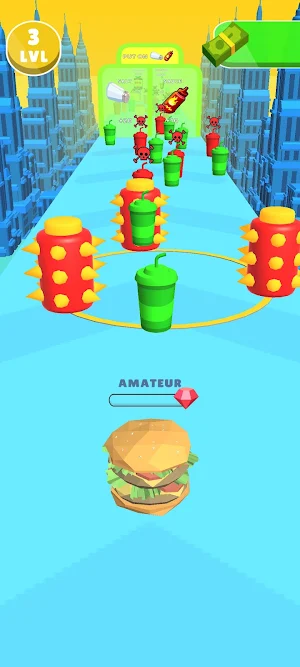 Food Craze: Running Game 3D Screenshot 0