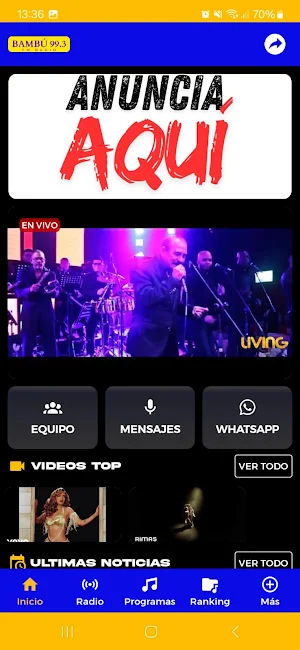 Radio Bambú Screenshot 1