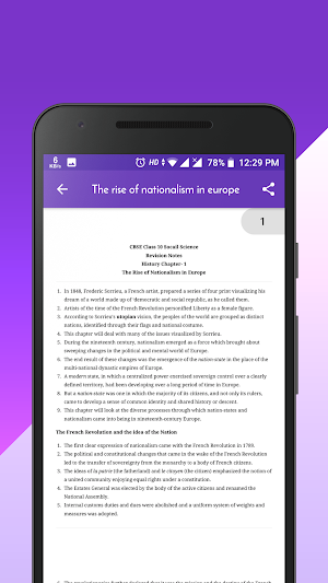 Class 10 Notes Offline Screenshot 3