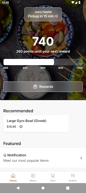 Joe's Falafel Screenshot 0