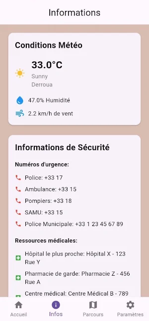 Visitor Infos Screenshot 2