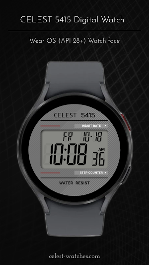CELEST5415 Digital Watch Screenshot 2