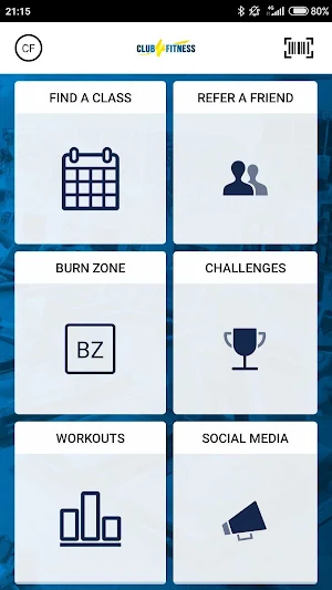 Club Fitness Screenshot 2