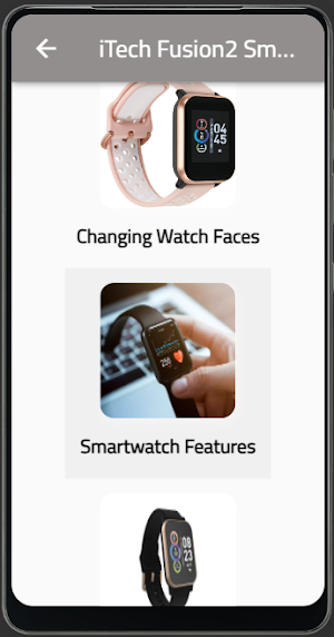 iTech Fusion2 Smartwatch Guide Screenshot 0