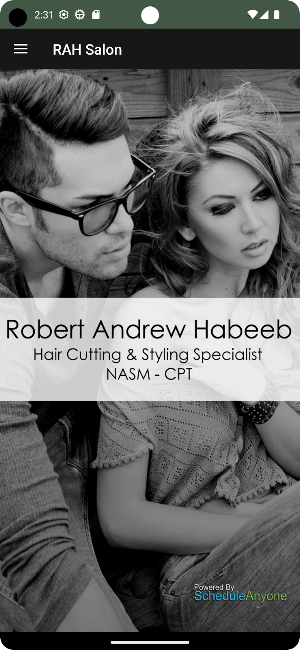 RAH Salon Screenshot 0