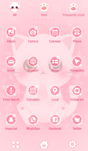 Cute Wallpaper Lovely Cat Theme Screenshot 2