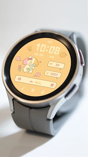 ZKin Watch Face Candy Puppy Screenshot 3