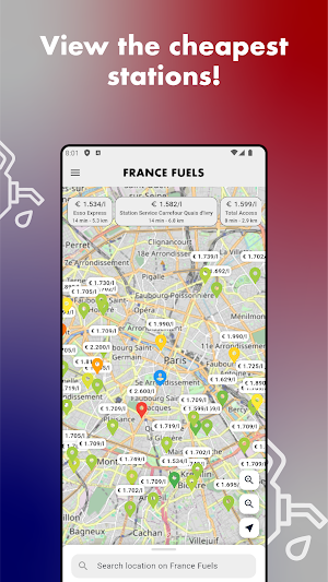 France Fuels Screenshot 1