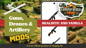 Warfare Mod for Minecraft PE Screenshot 0