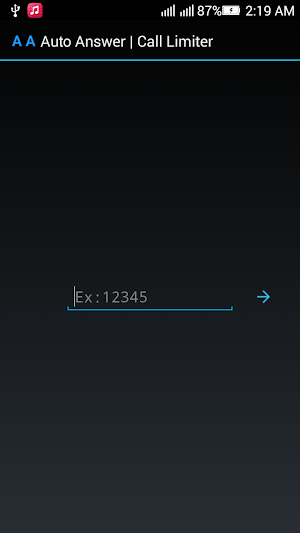 Auto Answer Limit CallTime Pro Screenshot 0