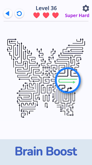 Arrow Ease:Brain Puzzle Screenshot 3