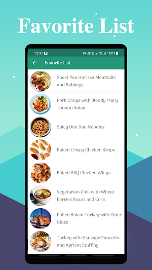 Dinner Recipes Pro Screenshot 3