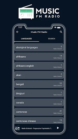Music Player & Live FM Radio All Country Online FM Screenshot 3