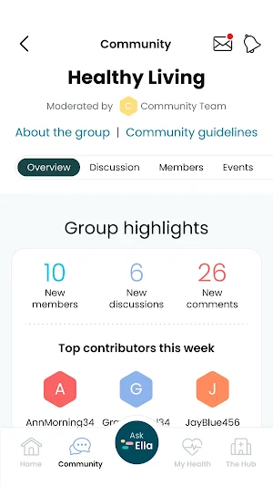 PatientsLikeMe Screenshot 2