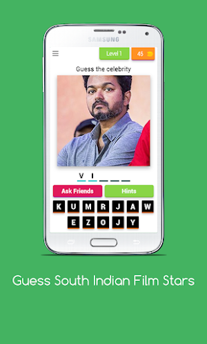 Guess South Indian Film Stars Screenshot 0